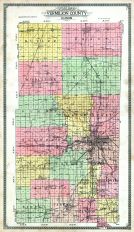 County Outline Map, Vermilion County 1915